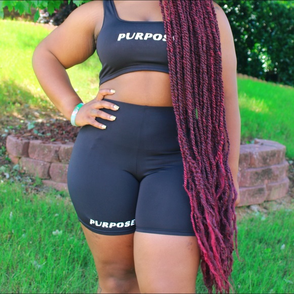 NEW Reflective Crop Top/Biker Short Set ! - Picture 5 of 6